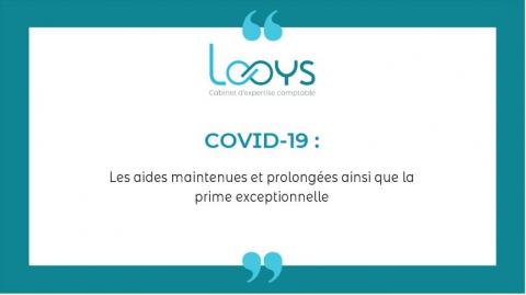 COVID-19 : Les aides maintenues et prolongées ainsi que la prime exceptionnelle